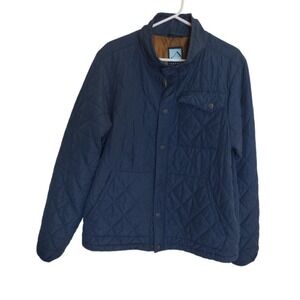 iceburg outerwear jacket‎ Man M Blue Quilted Lightweight Oversized Winter Hiking